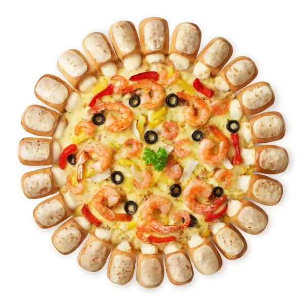 Pizza Hải Sản Viền Phô Mai 3 Vị