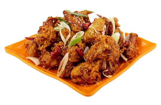 CÁNH GÀ SỐT NƯỚC TƯƠNG -윙봉 간장맛