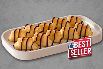 Bánh Phô Mai Xốt Socola - Chocolate Cheese Bite