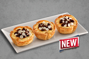 Set Bánh Tart Phô Mai Socola Đậm Đà (3pcs) - Choco Lovers Cheese Tart Set (3pcs)